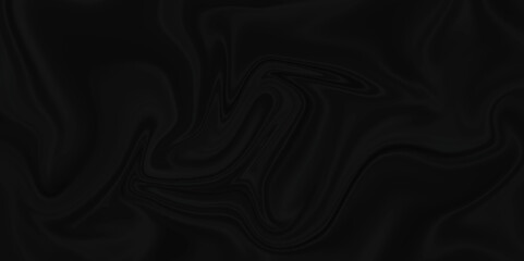 Luxury waves cloth black silk and fabric. Soft wave flowing curtain smooth satin silk. Abstract background luxury cloth or liquid wave silk satin background.