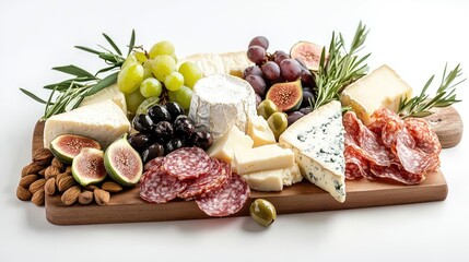 salami and olives