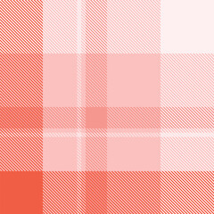 Red tartan plaid fabric seamless pattern of check background tartan with a textile fabric plaid texture. Tartan Scotland seamless plaid pattern vector. Retro background fabric.