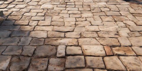 Cobblestone Pathway Texture  Stone Pavement Background