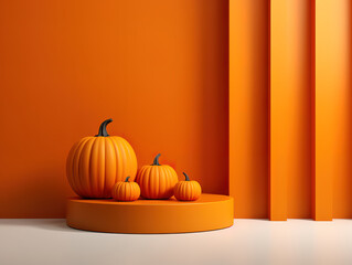 Eyecatching Needle felted pumpkins arrangement