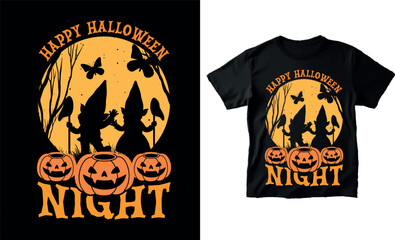 This is a halloween vector t shirt design 