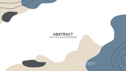 Abstract memphis backgrounds with copy space for text