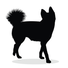 Akita Silhouette, cute Akita Vector Silhouette, Cute Akita cartoon Silhouette, Akita vector Silhouette, Akita icon Silhouette, Akita vector	