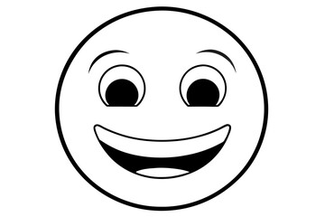 Fototapeta premium emogide feliz silhouette vector