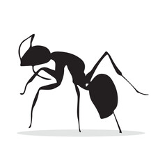 Ant Silhouette, cute Ant Vector Silhouette, Cute Ant cartoon Silhouette, Ant vector Silhouette, Ant icon Silhouette, Ant vector																									