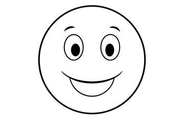 emogide feliz  silhouette vector