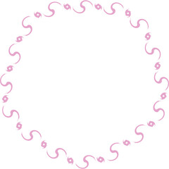 Aesthetic Abstract Decorative Geometric Shape Frame