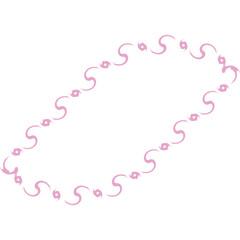 Aesthetic Abstract Decorative Geometric Shape Frame