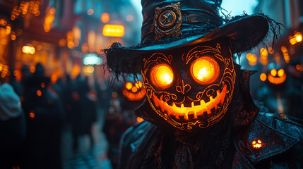 Incandescent Intricacies: Pumpkin Patterns Come Alive