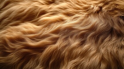 Naklejka premium Highly Detailed 3D Render of Fur Texture in PBR Style for Realistic Applications