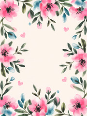 pink flowers background