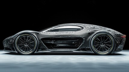 Naklejka premium Automotive composites reinforcement, improving vehicle performance through innovative material design.
