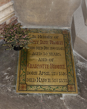  thousands of tourists flock to Haworth each year to pay tribute to the best selling authors the Bronte sisters and visit this church memorial to Emily and Charlotte