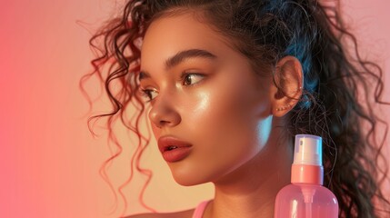 Beauty and Cosmetics Mockup Collection Featuring Diverse Models and Lipsticks