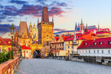 Obraz premium Prague, Czech Republic. Charles Bridge