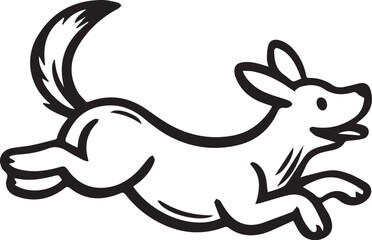 vector coloring page outline of cute cat