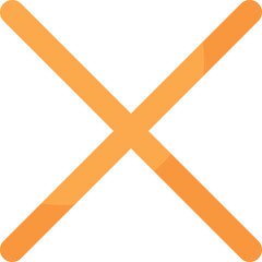 Obraz premium cross mark