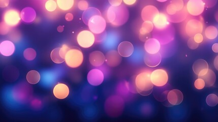 Obraz premium Blurred bokeh lights for background use