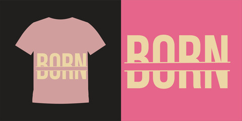 Prin  ttypography t-shirt design Free Vector
