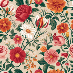  pattern with blush pink flowers, floral pattern,