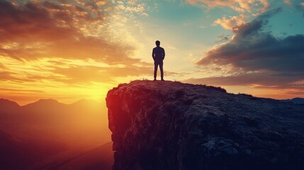 Obraz premium An inspirational coaching concept image showcasing a mentor giving personal growth and development advice, with a focus on career advancement, skill improvement, and achieving life goals.
