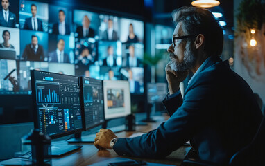Businesses use video conferencing apps for global communication, enabling virtual meetings with partners, investors, and colleagues.