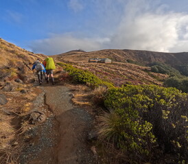 Luxmore Hut in Fiordland National Park