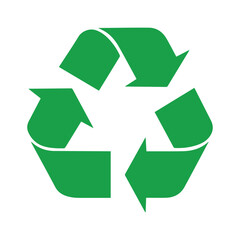 Obraz premium Recycle symbol vector, Recycle symbol, Recycling logo, Green eco icon, Environmental sustainability, Circular arrows, Reduce reuse recycle, Eco-friendly, Green energy,