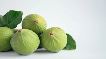 gooseberries on a white background