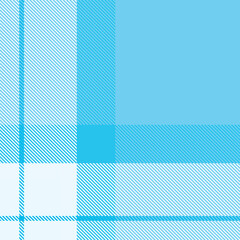 Blue tartan plaid fabric seamless pattern of check background tartan with a textile fabric plaid texture. Tartan Scotland seamless plaid pattern vector. Retro background fabric.