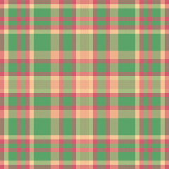 Texture seamless vector of plaid pattern textile with a tartan fabric check background.