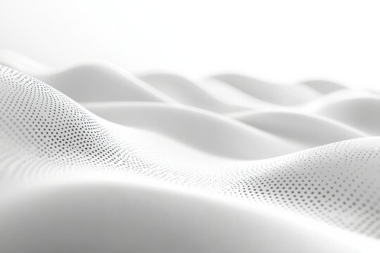 white technological blurred background