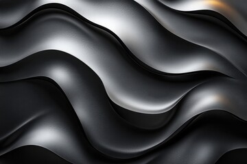 Obraz premium Geometric black background, artistic line sense.