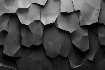 Geometric seamless pattern with concrete wall texture, ideal for futuristic wallpaper or backdrop design