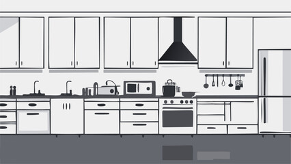 Simple kitchen 