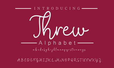 Charming Handwritten Font for Elegant Branding