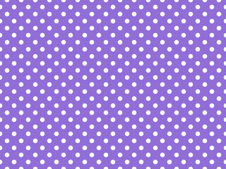 texturised white color polka dots over medium purple background