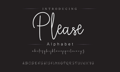 Sophisticated Cursive Font for Stylish Use