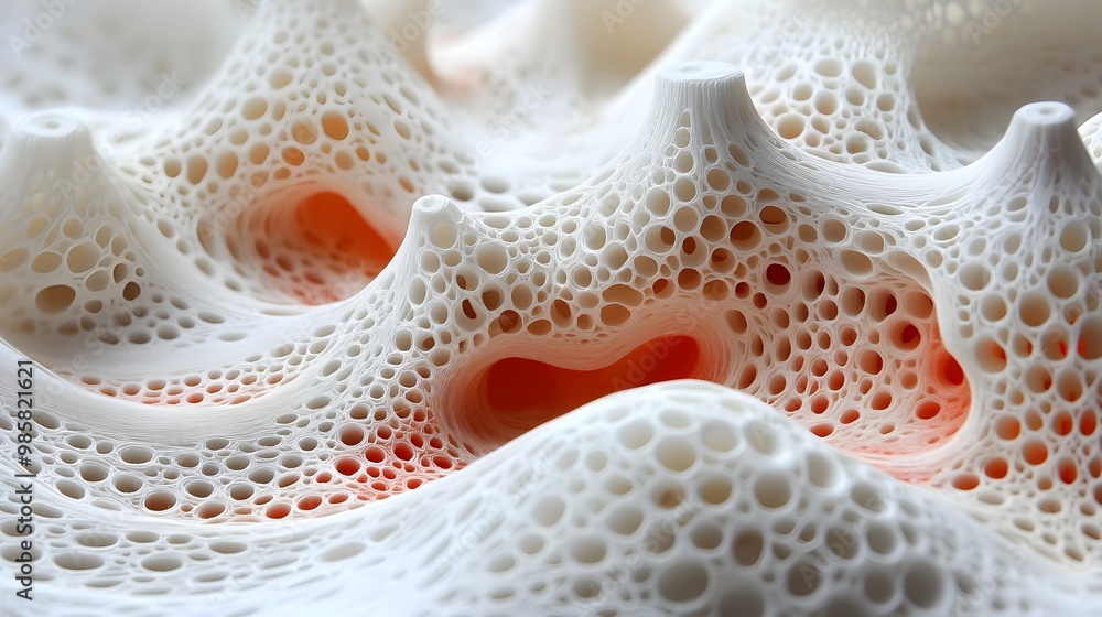 Poster dynamic layered paper cut of cholesterol molecule with depth and texture