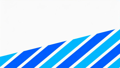 An illustration of blue striped patterns on a white background.