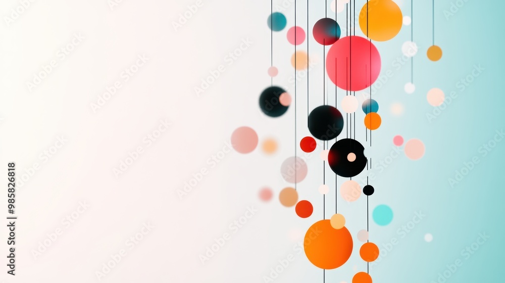 Poster a scatter plot displaying data points on a grid, revealing correlations and relationships.