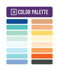 modern color palette