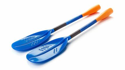 Swim paddles for improving stroke technique and power in swimming isolated on white background