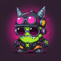 Cool Cartoon Monster
