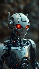 Almost Normal looking scene featuring the future of the workforce. Various photo-realistic scenes depicting AI workers and teachers.