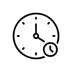 Universal contact icons set. Flat vector illustration

