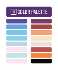 modern color palette