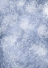 Fondo de algodón. Cielo azul con indicios de nubes dispersas y tenues limpio de contaminación o polución. Fondo azul. Nubosidad