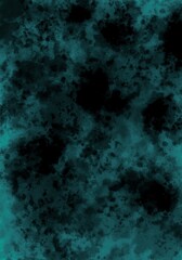Tormenta. Fondo tormentoso en azul turquesa y negro. Nubarrón